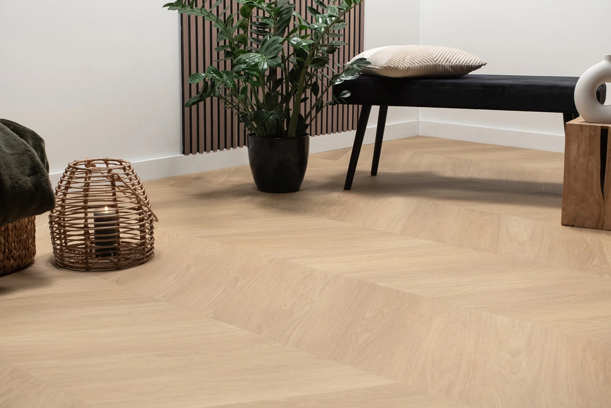 Floer Hongaarse Punt PVC - Natuur Eiken - productfoto 6
