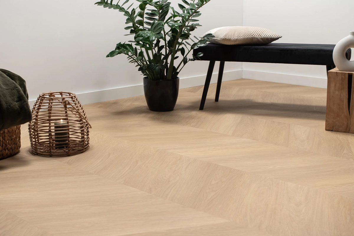Floer Hongaarse Punt PVC - Natuur Eiken - productfoto 8