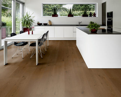 Floer Hybride Hout - Bruin Eiken Rustiek