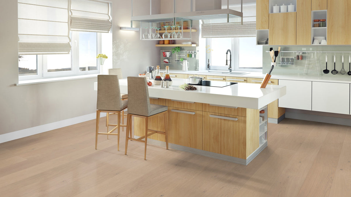 Floer Hybride Hout - Gerookt Wit Eiken Subtiel