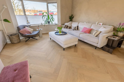 Floer Hybride Hout - Puur Eiken Visgraat