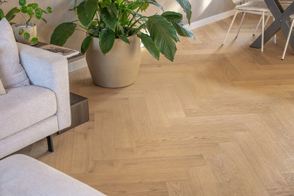 Floer Hybride Hout - Puur Eiken Visgraat