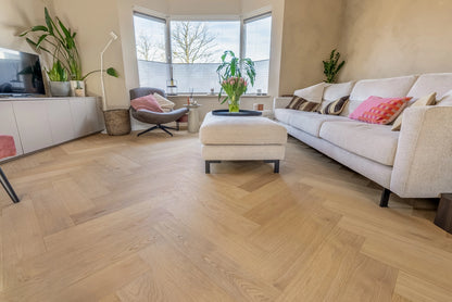 Floer Hybride Hout - Puur Eiken Visgraat