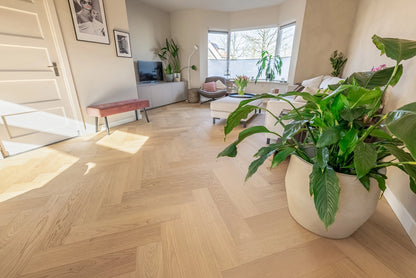 Floer Hybride Hout - Puur Eiken Visgraat