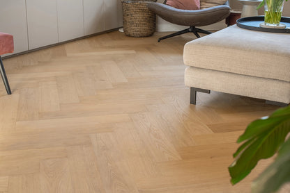 Floer Hybride Hout - Puur Eiken Visgraat