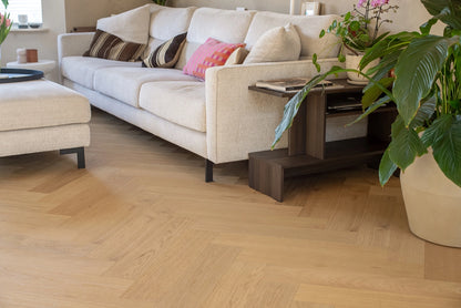 Floer Hybride Hout - Puur Eiken Visgraat