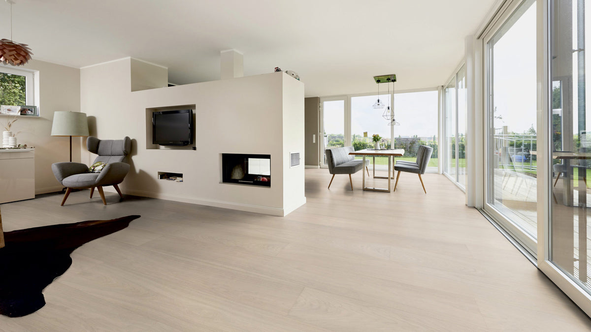 Floer Hybride Hout - Wit Eiken Subtiel