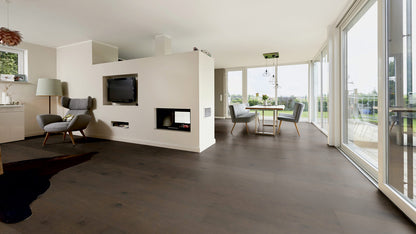 Floer Hybride Hout - Zwart Eiken Rustiek