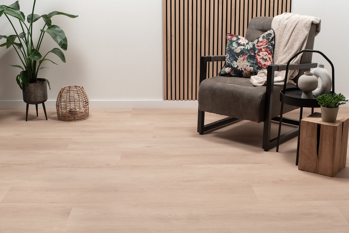 Floer Landhuis Click PVC - Witte Eik