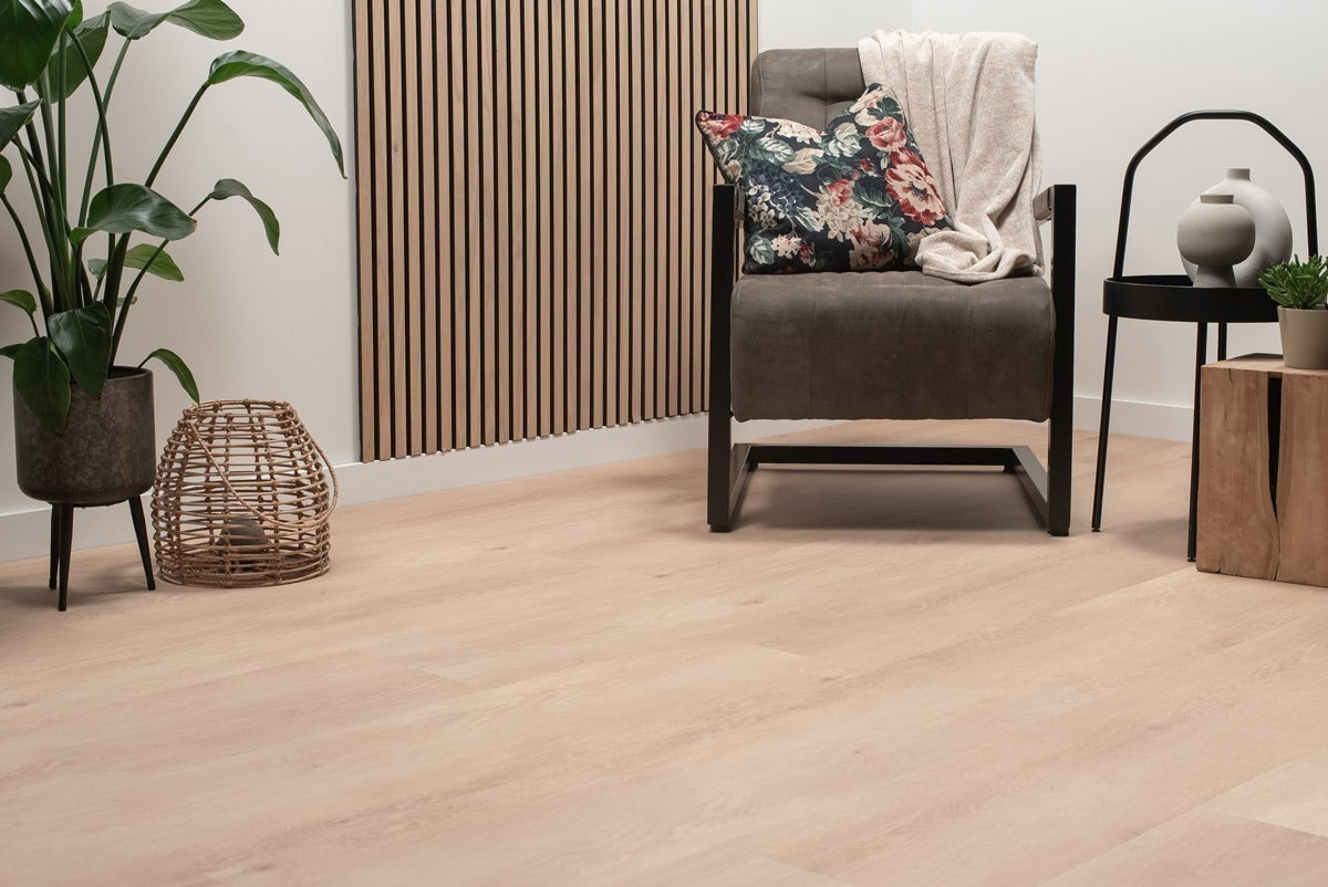 Floer Landhuis Click PVC - Witte Eik