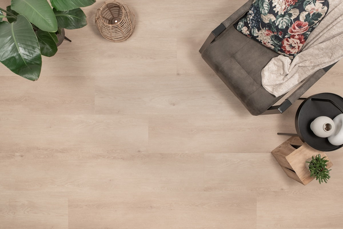Floer Landhuis Click PVC - Witte Eik