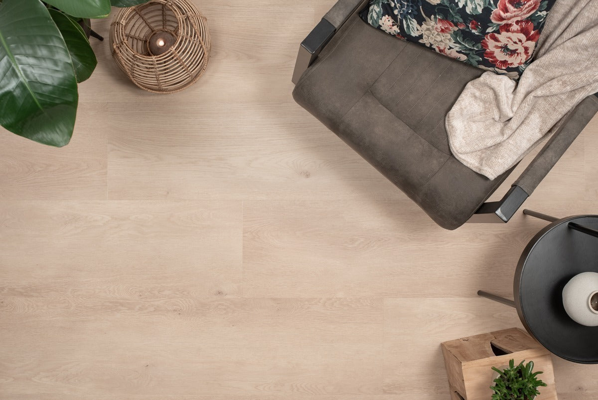 Floer Landhuis Click PVC - Witte Eik
