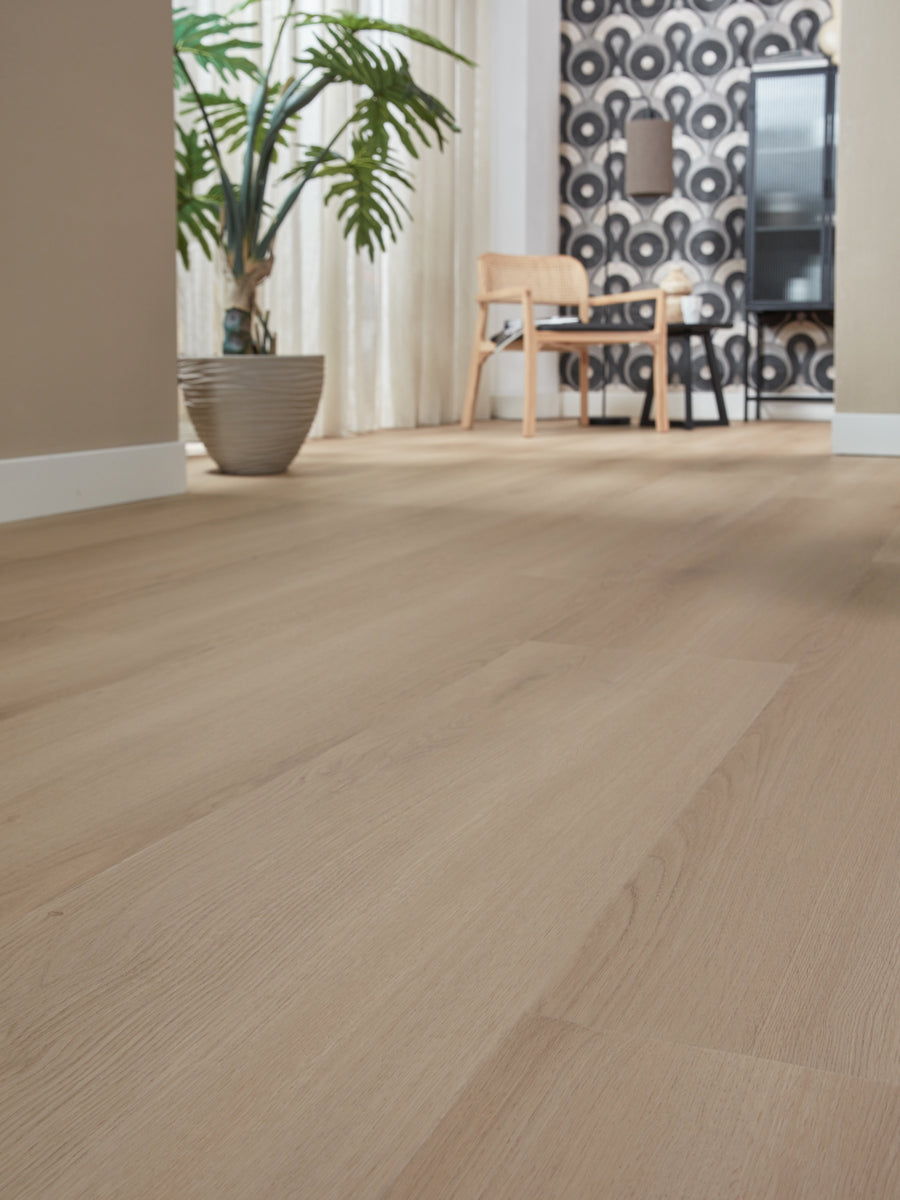 Floer Landhuis Click PVC - Lichtbruine Eik