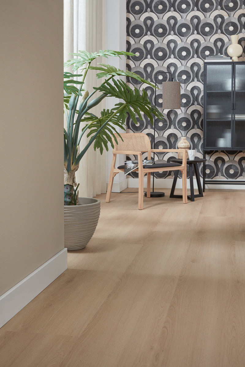 Floer Landhuis Click PVC - Lichtbruine Eik