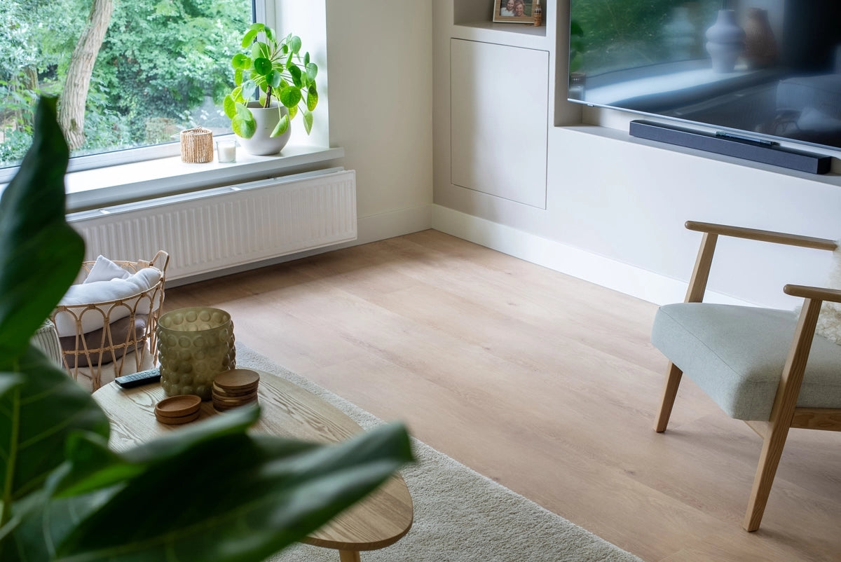 Floer Landhuis Click PVC - Witte Eik