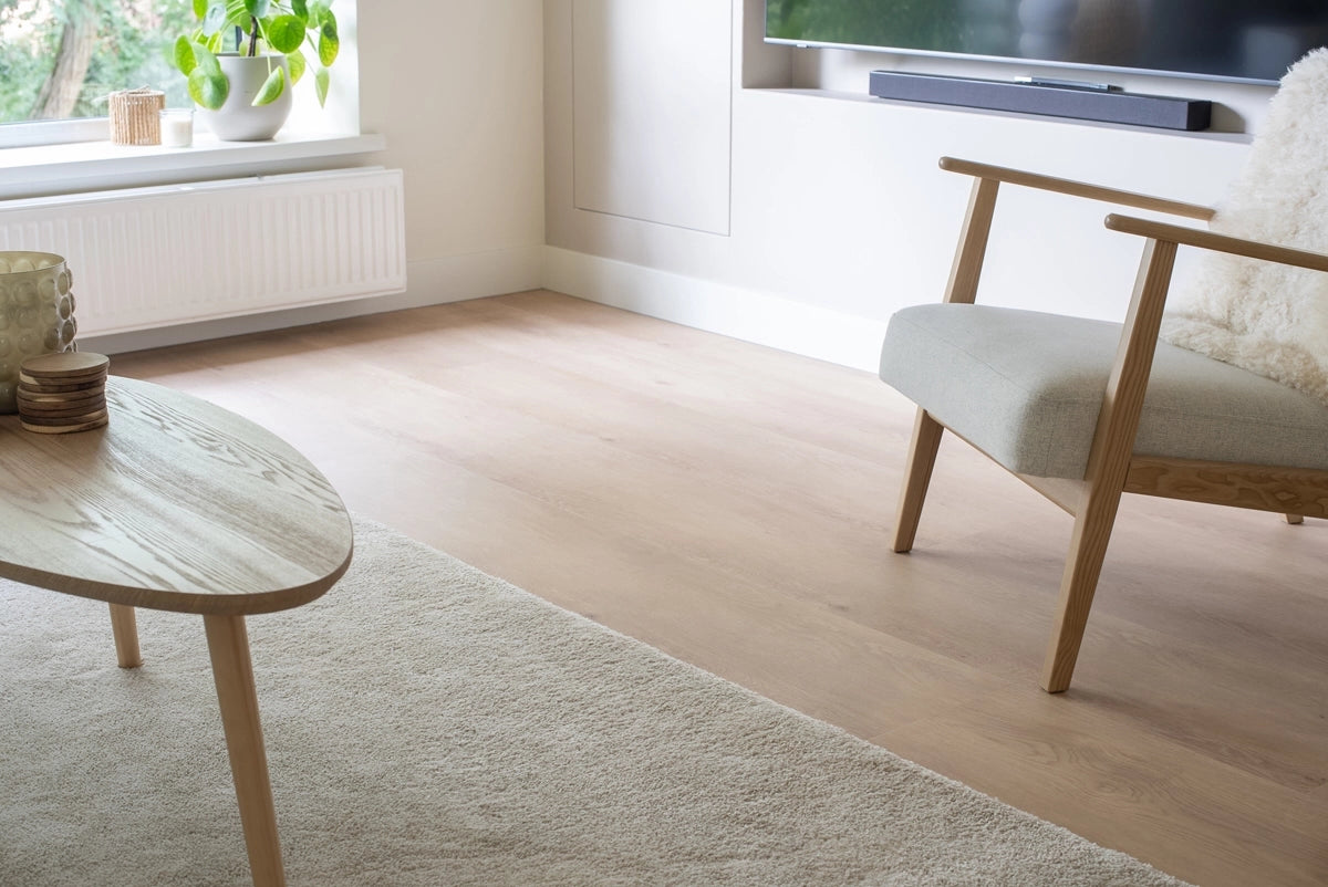 Floer Landhuis Click PVC - Witte Eik