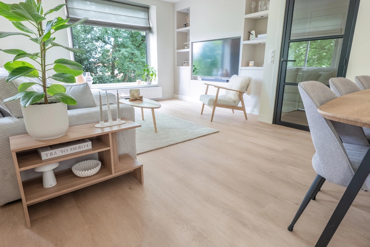 Floer Landhuis Click PVC - Witte Eik
