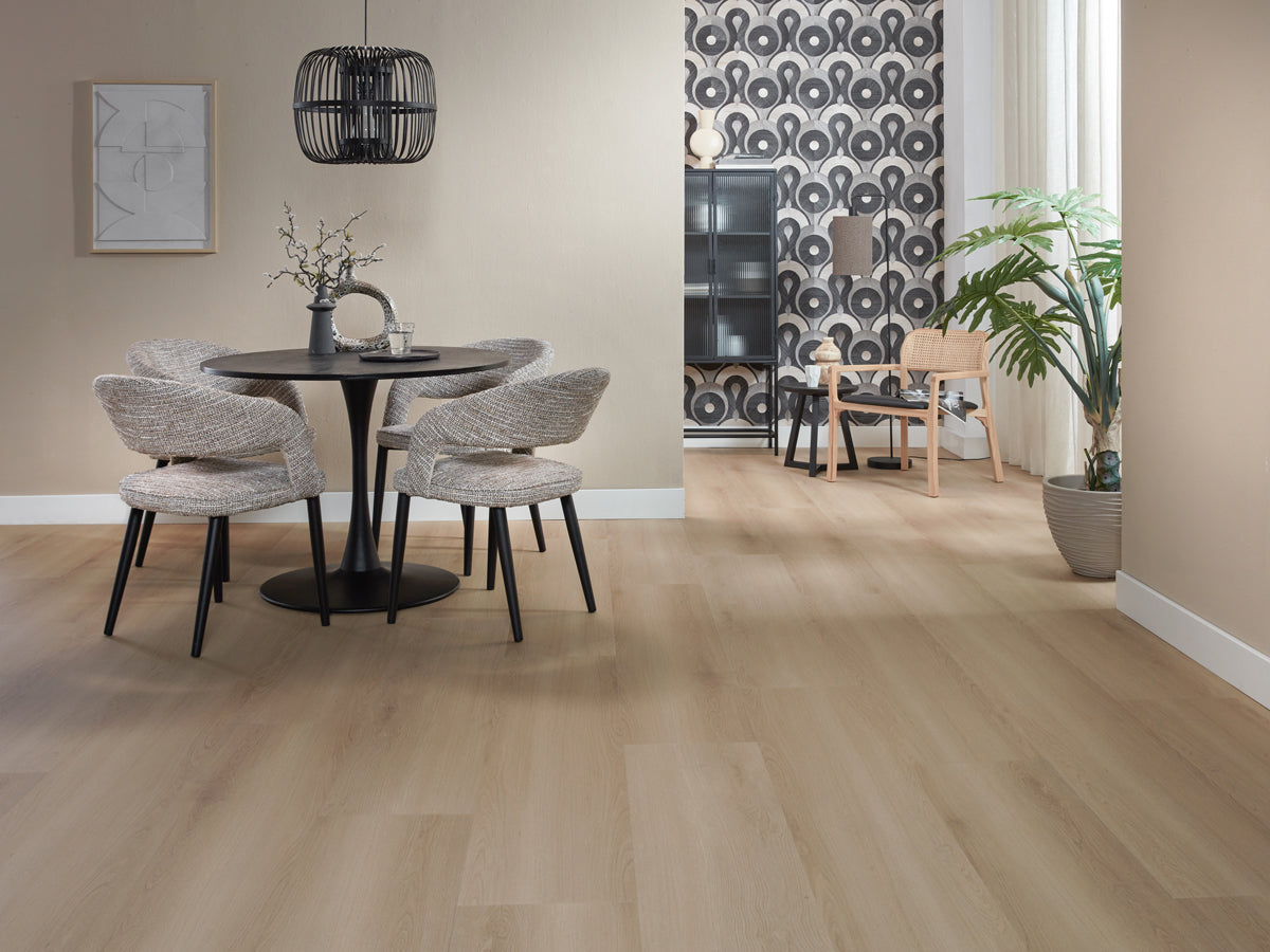 Floer Landhuis PVC - Lichtbruine Eik