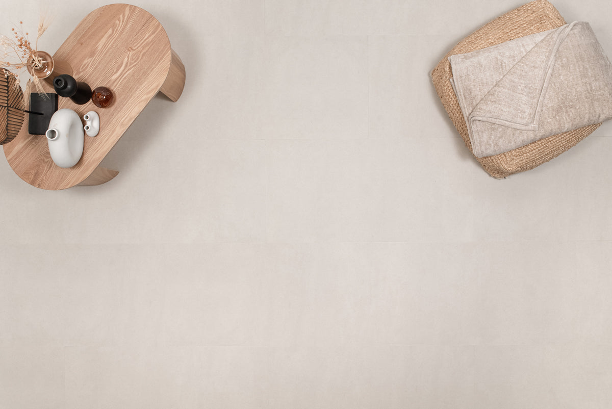 Floer Tegel Click PVC - Betonlook Zand