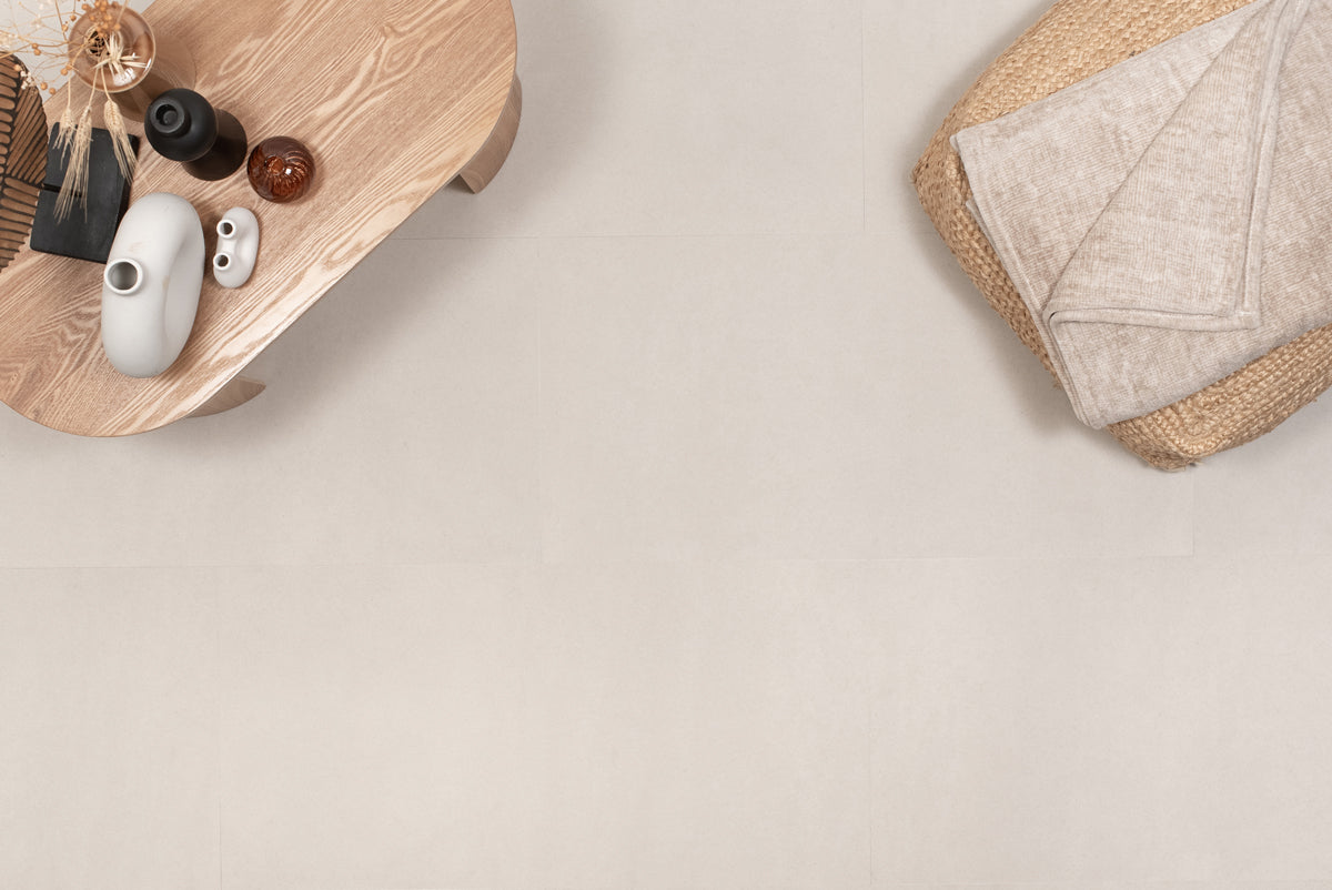 Floer Tegel Click PVC - Betonlook Zand