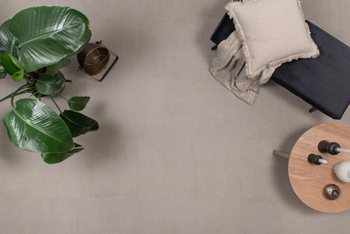 Floer Tegel PVC - Betonlook Greige