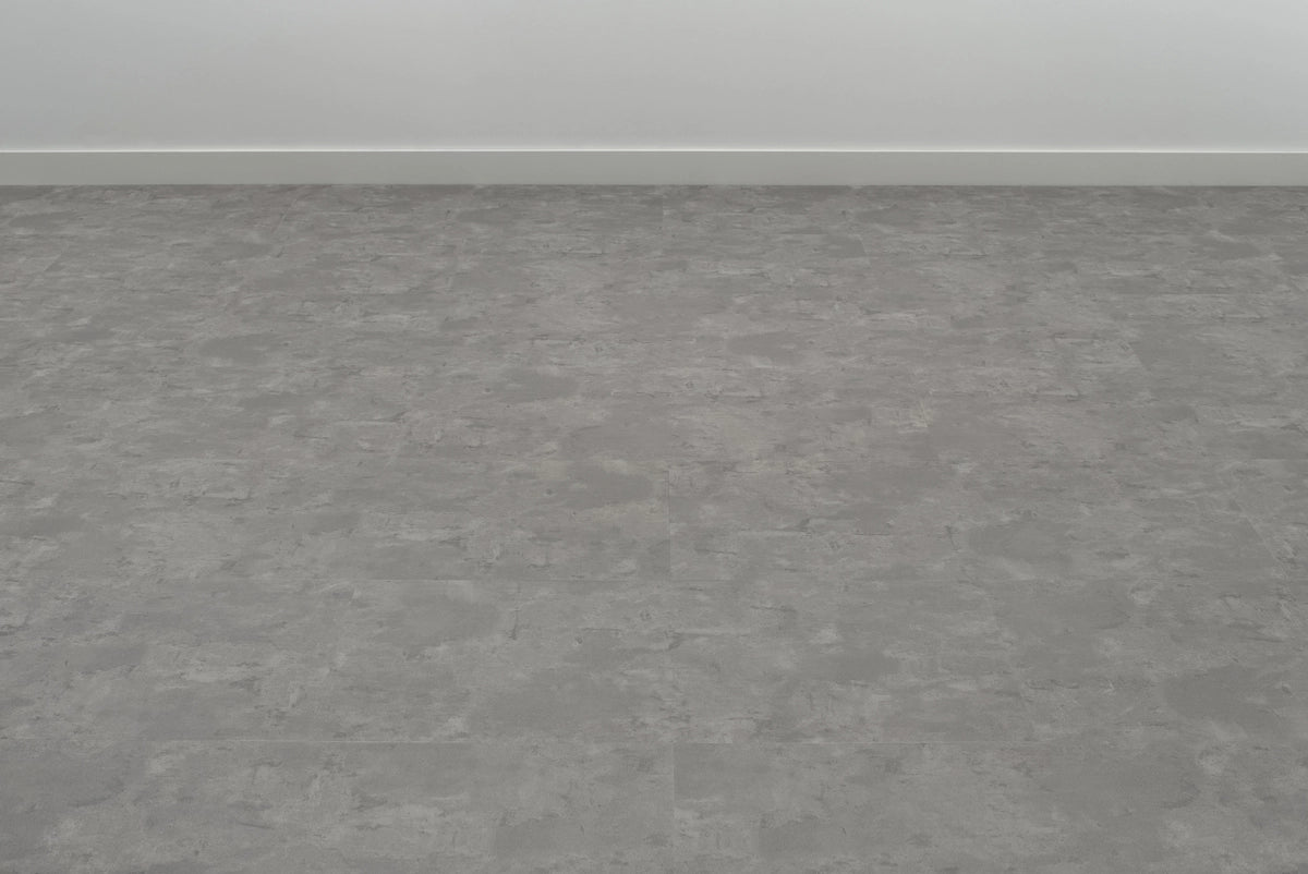 Floer Tegel PVC - Betonlook Grijs