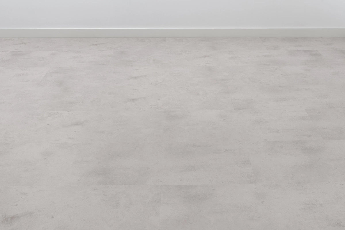 Floer Tegel PVC - Betonlook Lichtgrijs