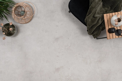 Floer Tegel PVC - Betonlook Lichtgrijs