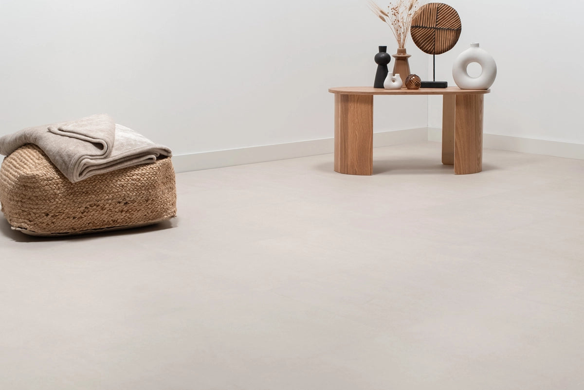 Floer Tegel PVC - Betonlook Zand