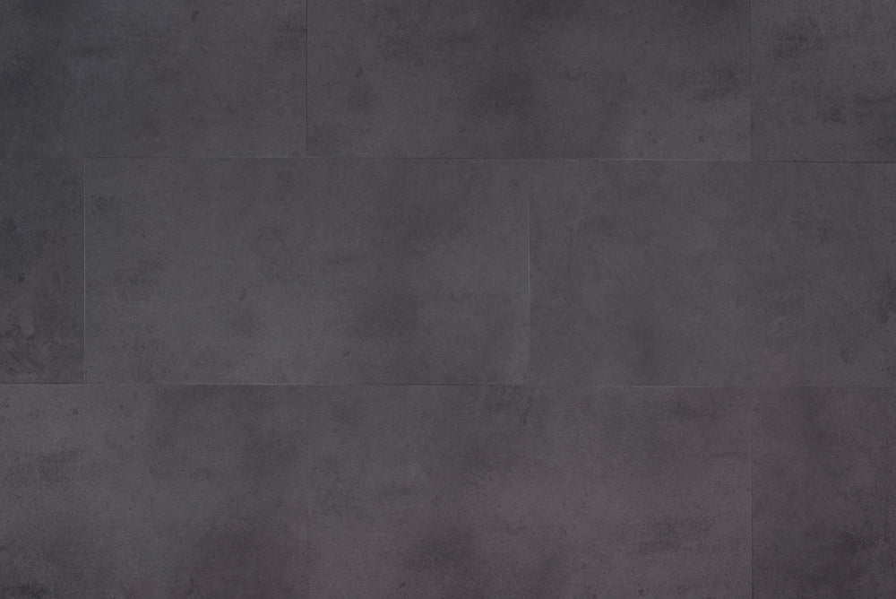 Floer Tegel PVC - Betonlook Zwart