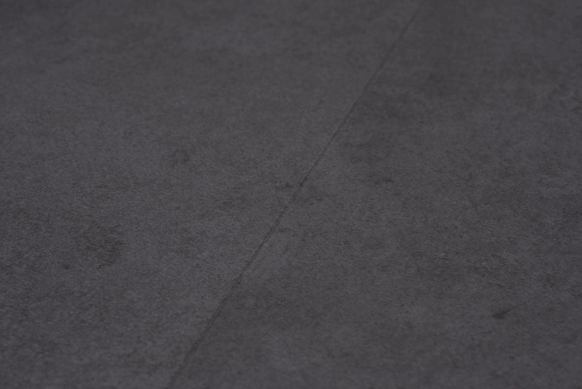 Floer Tegel PVC - Betonlook Zwart