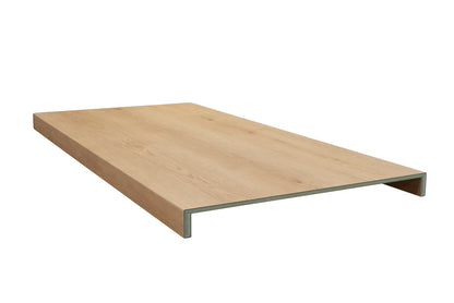 Floer Trap Overzettreden - Bruin Eiken Dubbeltrede 138 cm