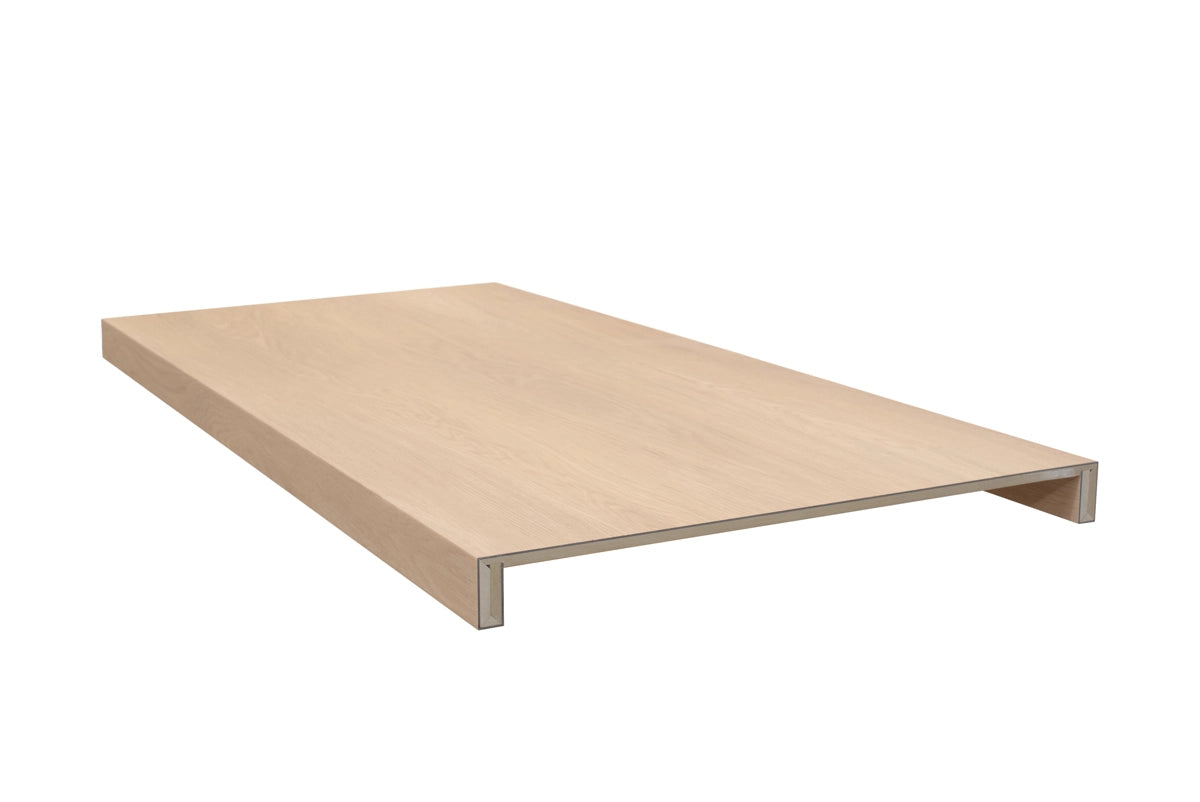 Floer Trap Overzettreden - Zand Eiken Dubbeltrede 138 cm