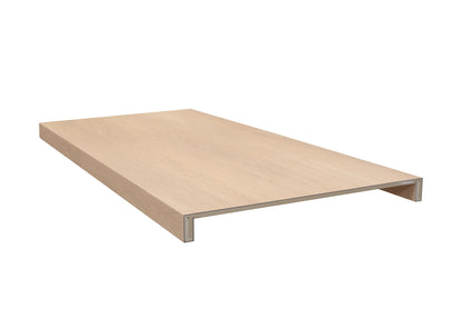 Floer Trap Overzettreden - Zand Eiken Dubbeltrede 138 cm