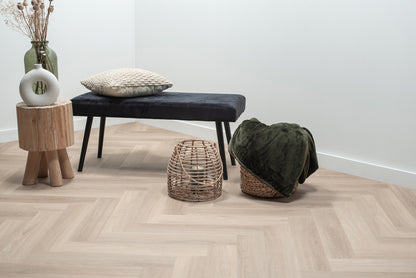 Floer Visgraat Click PVC - Puur Eiken - productfoto 9