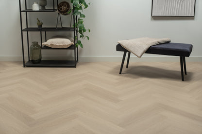 Floer Visgraat Click PVC - Beige Eiken - productfoto 2