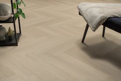 Floer Visgraat Click PVC - Beige Eiken - productfoto 4