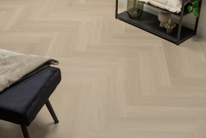 Floer Visgraat Click PVC - Beige Eiken - productfoto 7