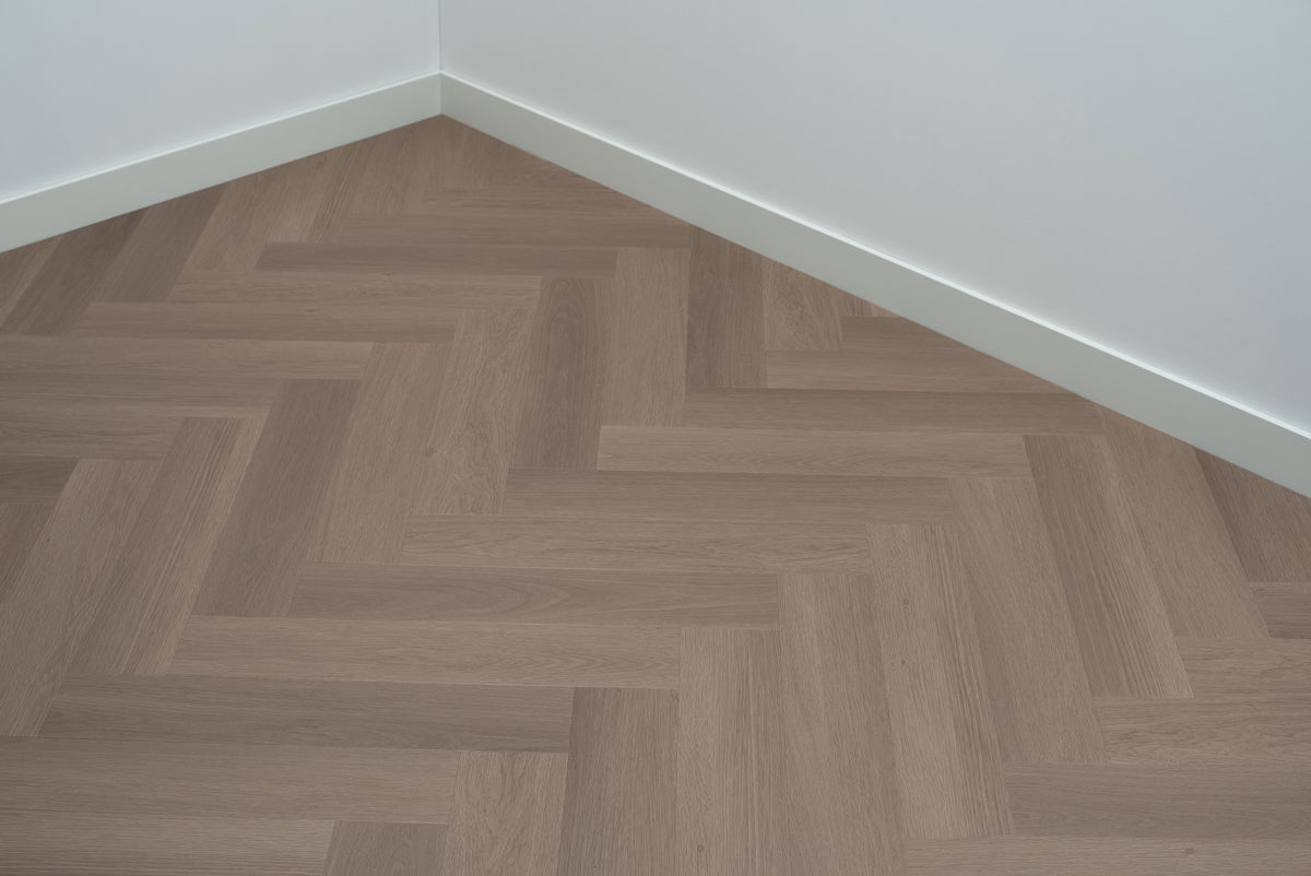 Floer Visgraat Click PVC - Greige Eiken - productfoto 12