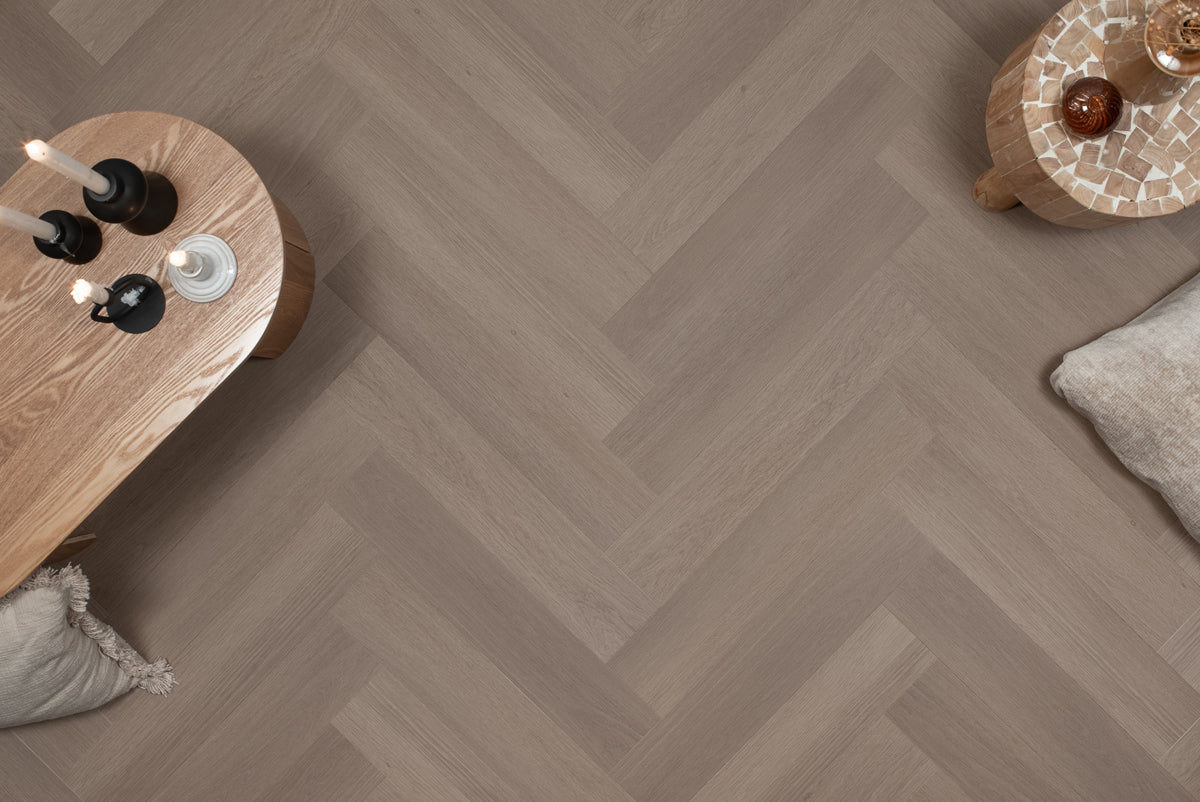 Floer Visgraat Click PVC - Greige Eiken - productfoto 3