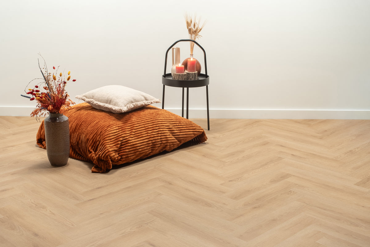 Floer Visgraat Click PVC - Natuur Eiken - productfoto 7