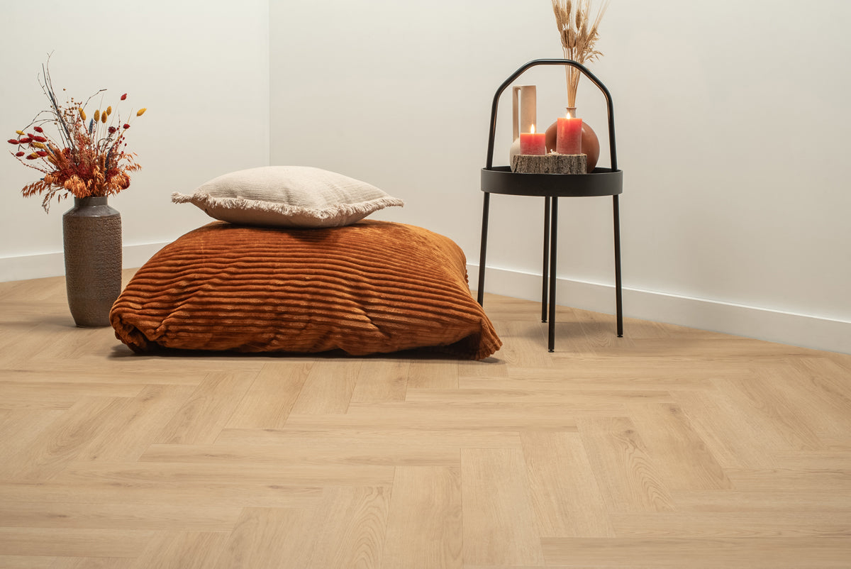 Floer Visgraat Click PVC - Natuur Eiken - productfoto 9
