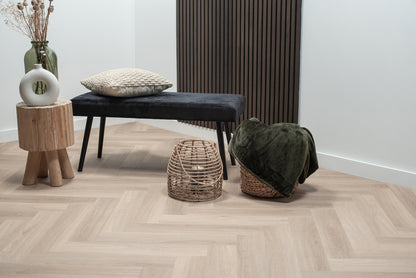 Floer Visgraat Click PVC - Puur Eiken - productfoto 4