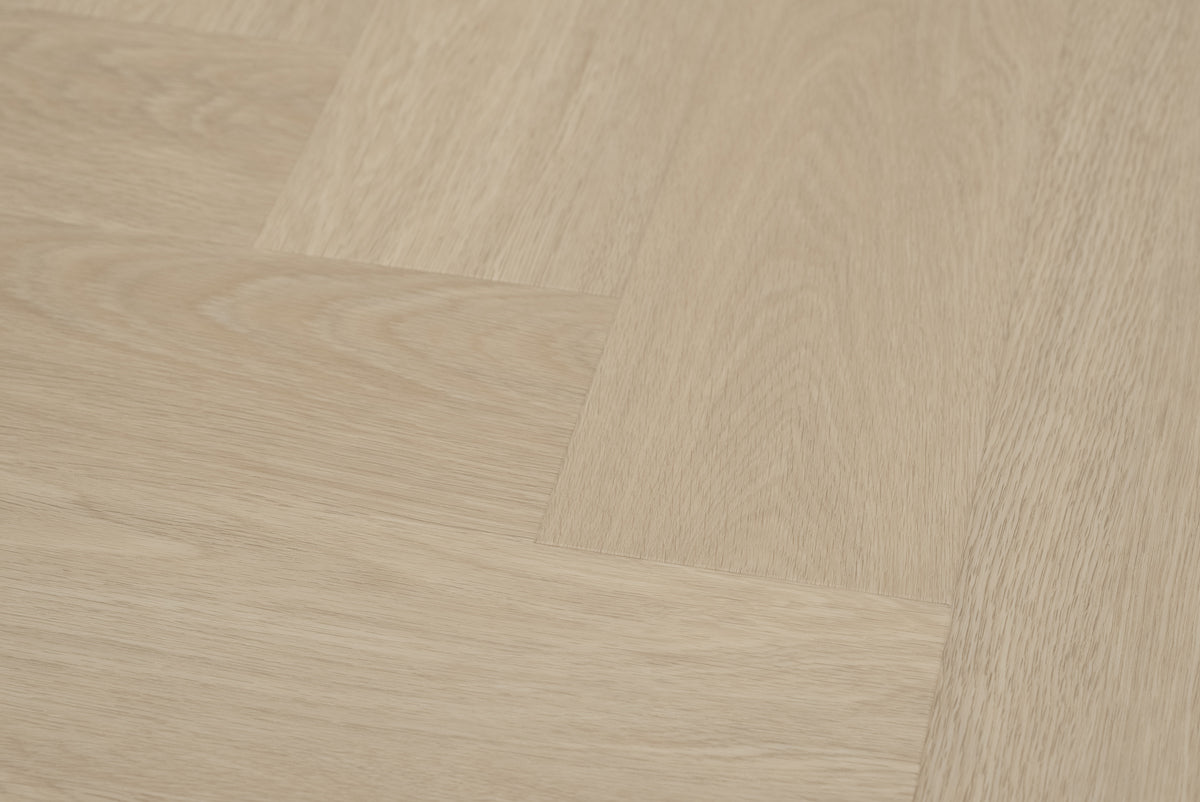 Floer Visgraat PVC - Beige Eiken