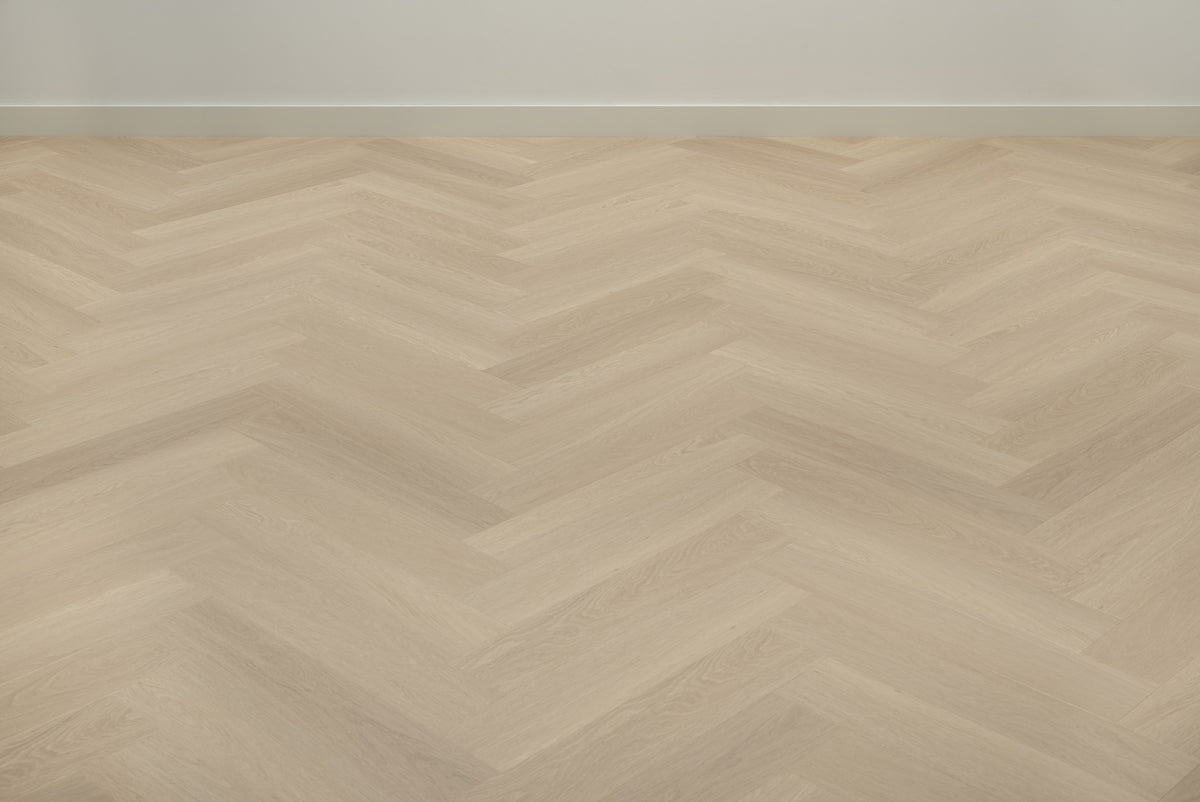 Floer Visgraat PVC - Beige Eiken