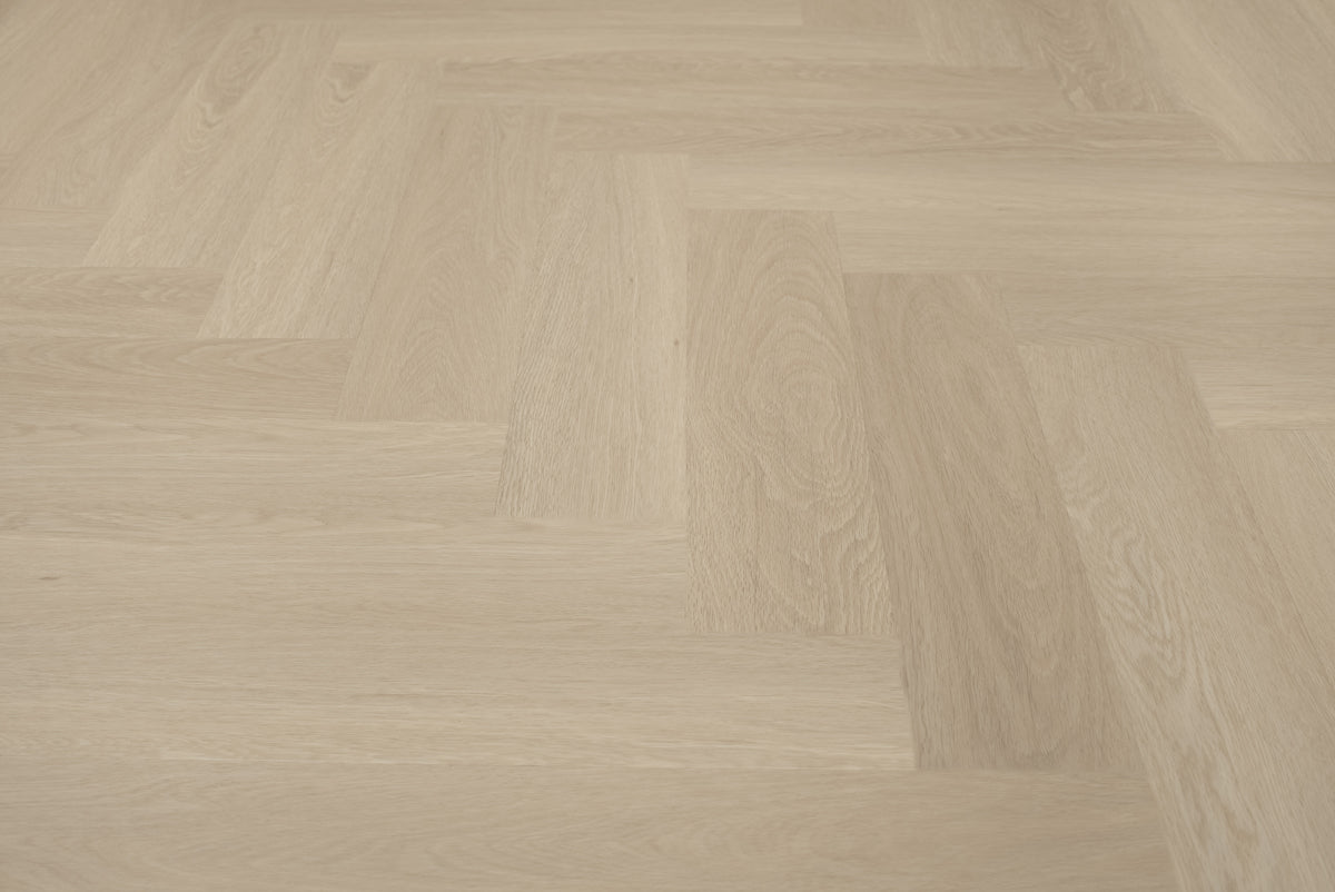 Floer Visgraat PVC - Beige Eiken