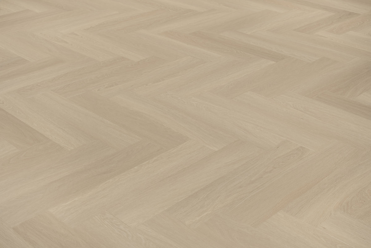 Floer Visgraat PVC - Beige Eiken