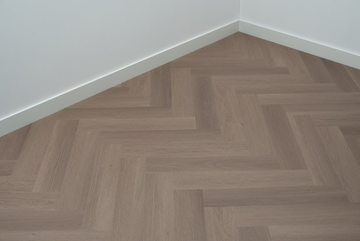 Floer Visgraat PVC - Greige Eiken - productfoto 11