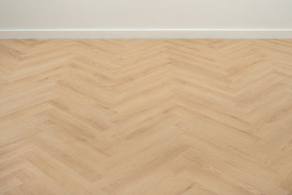 Floer Visgraat PVC - Natuur Eiken