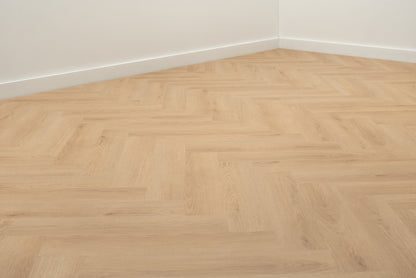 Floer Visgraat PVC - Natuur Eiken